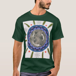 Camiseta Mandala de la Luna Celestial