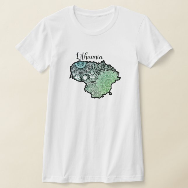 Camiseta Mandala de Lituania (Distribución)