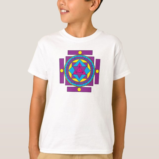 Camiseta Mandala de Merkaba (Anverso)
