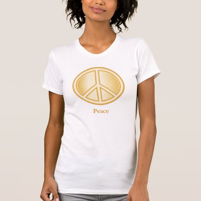 Camiseta Mandala de paz (Anverso)