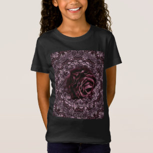 Camiseta Mándala de rosa