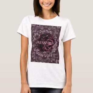 Camiseta Mandala de rosa 