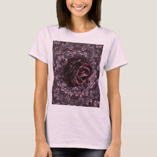 Camiseta Mandala de rosa 