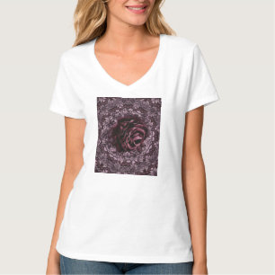 Camiseta Mandala de rosa 
