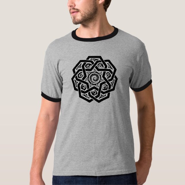 Camiseta Mandala de Samanid (Anverso)