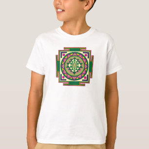 Camiseta Mandala de Sri Yantra
