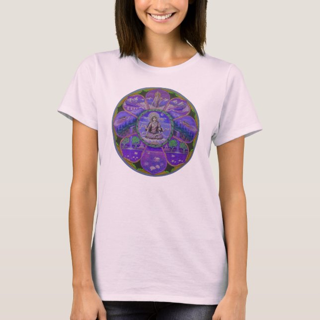 Camiseta Mandala de Tara de la diosa (Anverso)