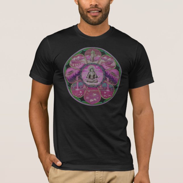 Camiseta Mandala de Tara de la diosa (Anverso)