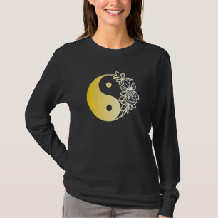 Camiseta Mandala de Yin Yang Qi Gong Yoga Tai Chi