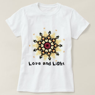 Camiseta Mandala del amor y de la luz