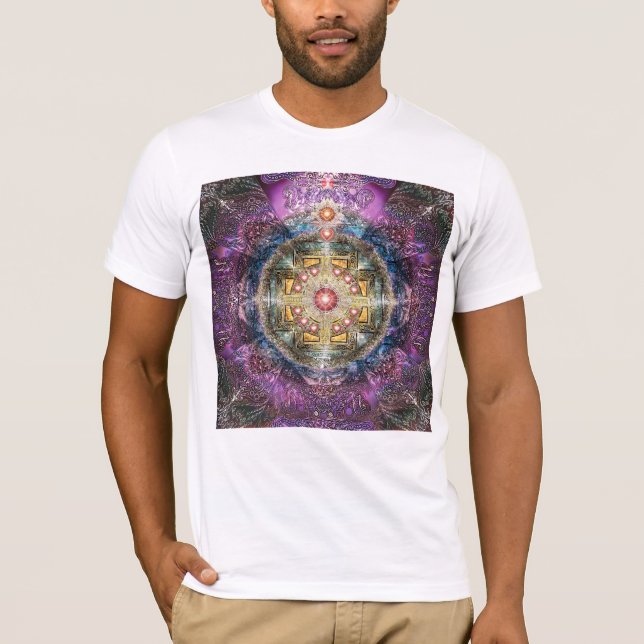 Camiseta Mandala del corazón (Anverso)