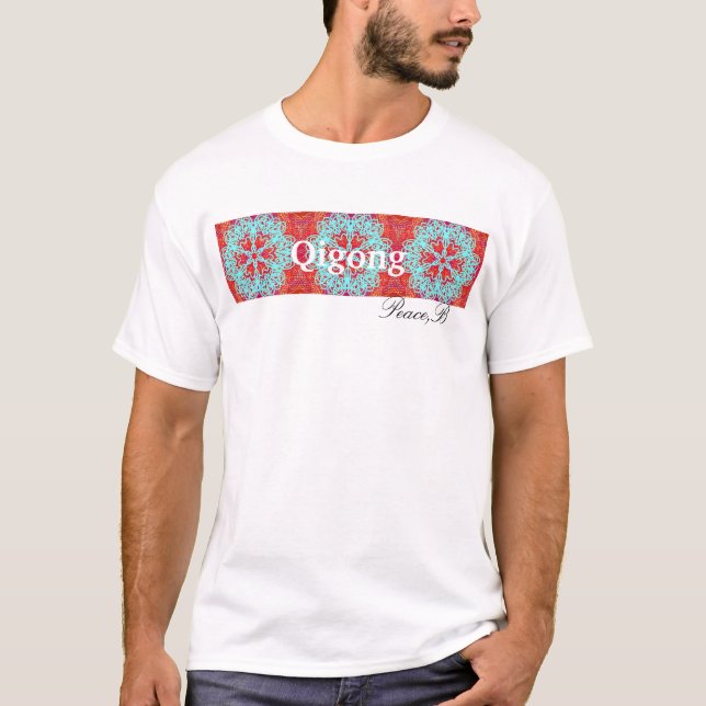 Camiseta Mandala del corazón que dispara (Anverso)