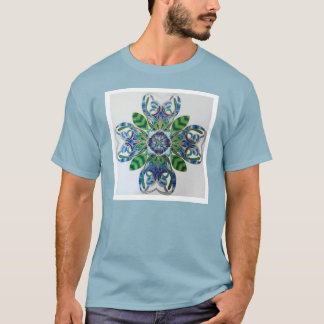 Camiseta "Mandala del escudo del Passionflower" de Aaron