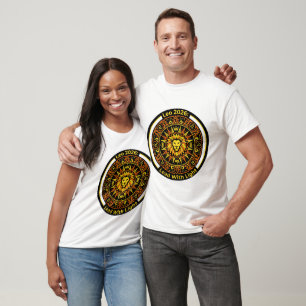 Camiseta Mandala del Zodíaco de Leo 2026   Astrología del S