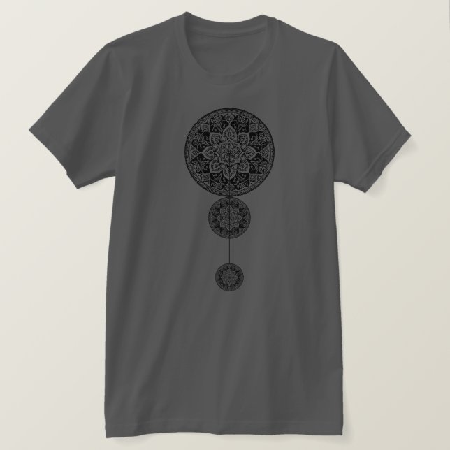 Camiseta Mandala Design (Anverso del diseño)