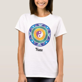 Camiseta Mandala espiritual Color arcoiris Chino personaliz