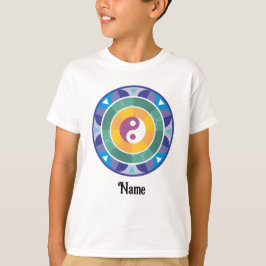 Camiseta Mandala espiritual Color arcoiris Chino personaliz