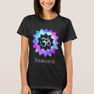 Camiseta Mandala espiritual de la flor de Lotus del símbol