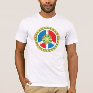 Camiseta Mandala filipina del signo de la paz