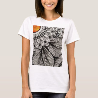 Camiseta Mandala girasol