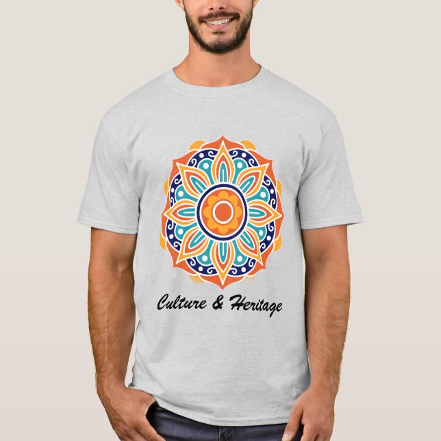 Camiseta Mandala Harmony (Anverso)