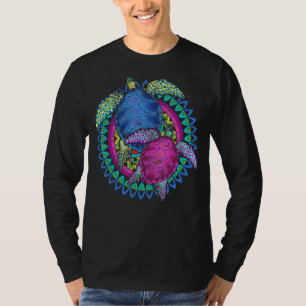 Camiseta Mandala Hawai, tribal maorí de origen animal polin