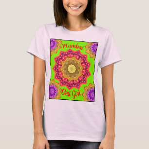 Camiseta Mandala Magic Mumbai Desi Chica
