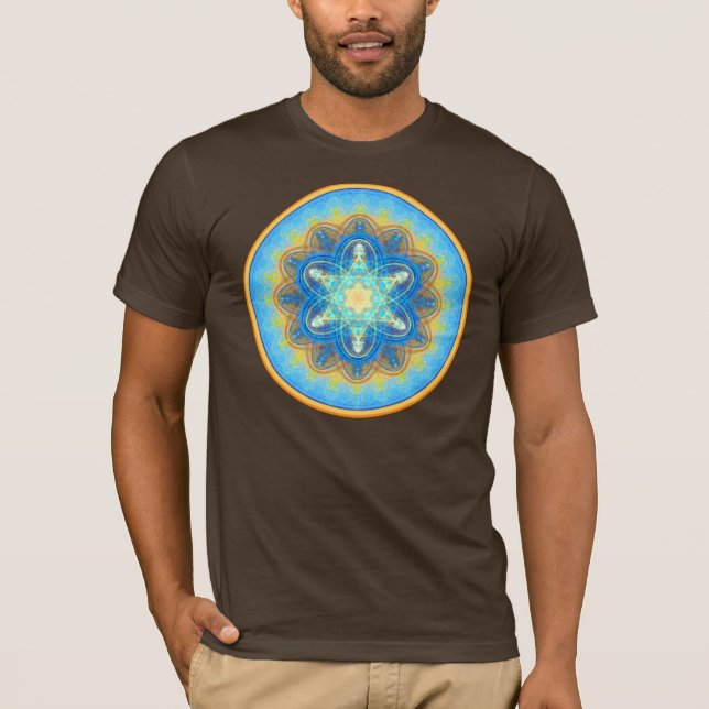 Camiseta Mandala mágica de la luna (Anverso)
