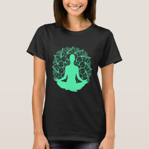 Camiseta Mandala Meditación Namaste Yoga Arte Espiritual Me
