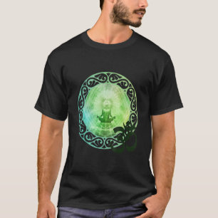 Camiseta Mandala Namaste Moda Buda espiritual