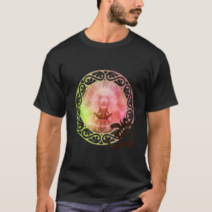 Camiseta Mandala Namaste Yoga Espiritual Moda Ropa Buddha