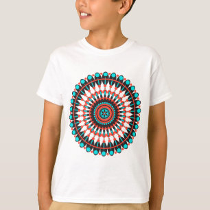 Camiseta Mandala nativa norteamericana