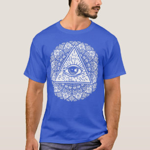 Camiseta Mandala Ojo De Horus Lazy Disstume De Halloween Mi
