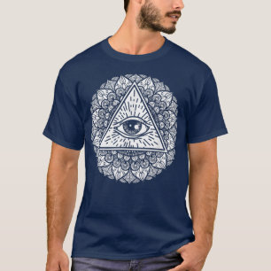 Camiseta Mandala Ojo De Horus Lazy Disstume De Halloween Mi