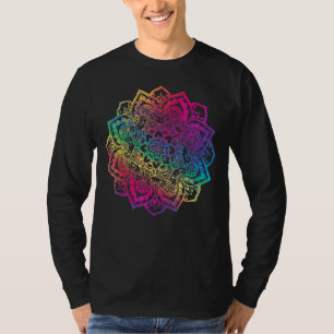 Camiseta Mandala Outfi Hippie Boho Yoga Mantra Om Meditatio
