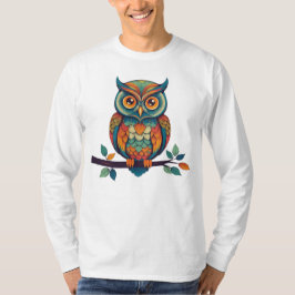 Camiseta Mandala Owl
