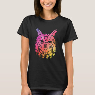 Camiseta Mandala Owl Nordic Viking Bird