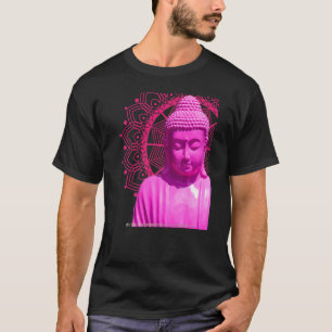 Camiseta Mandala rosa Buda Metta Amor Amabilidad