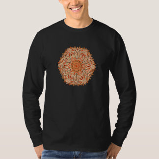 Camiseta Mandala Sacred Fractal Geometry Prana Mantra Good 