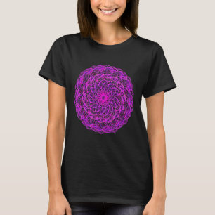 Camiseta Mandala Sagrada Geometría Prana Yoga Mantra Om