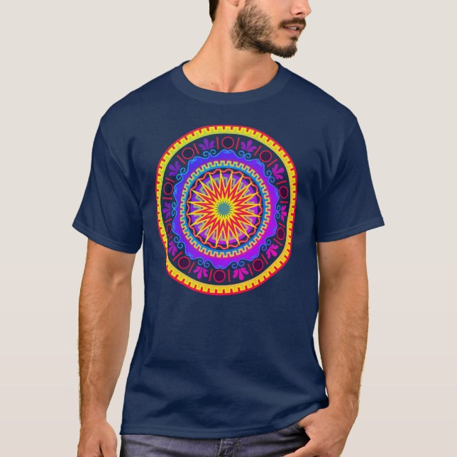 Camiseta mandala t (Anverso)