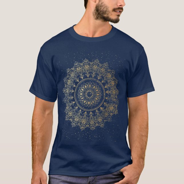 Camiseta Mandala vintage (Anverso)