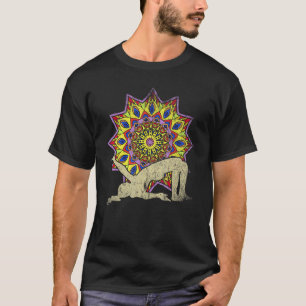Camiseta Mandalá Yogi Meditación Espiritual Budismo Colorid