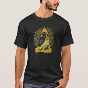 Camiseta Mandalas de Meditación de Buda Yoga Meditación Esp