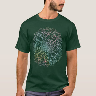 Camiseta Mandalas de palabras malditas ees chicas divertida