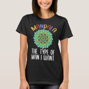 Camiseta Mandalas El Tipo De HOMBRE Que Quiero Libro De Col