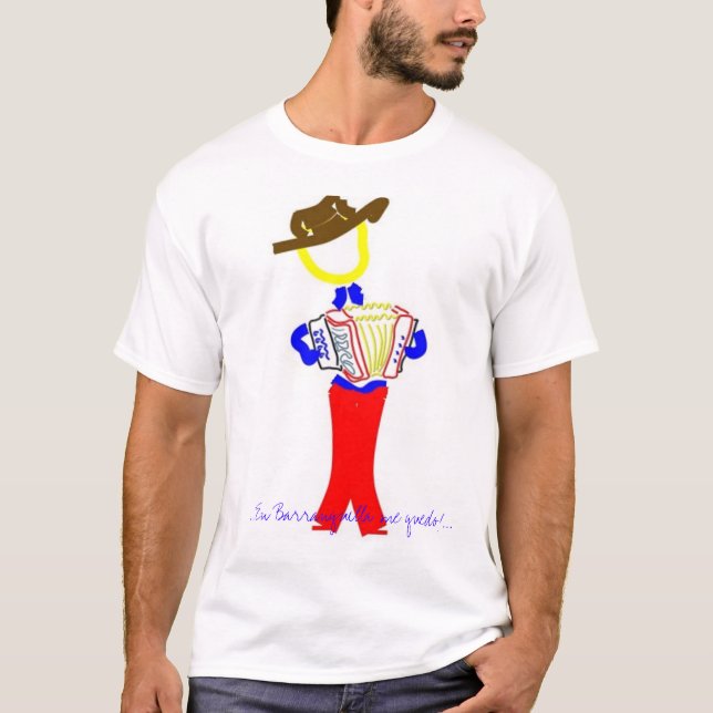 Camiseta Mandamientos del Barranquillero del Los: (Anverso)
