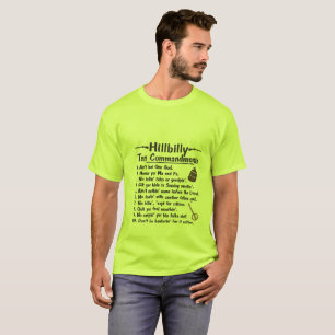 Camiseta Mandamientos del Hillbilly 10