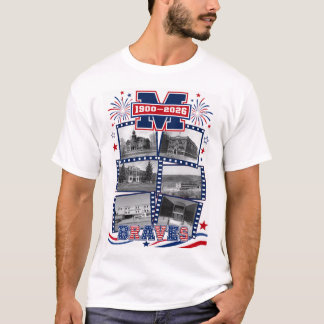 Camiseta MANDAN America 250 Escuelas Secundarias
