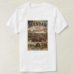 Camiseta Mandan El Mejor Lugar para Celebrar América 250